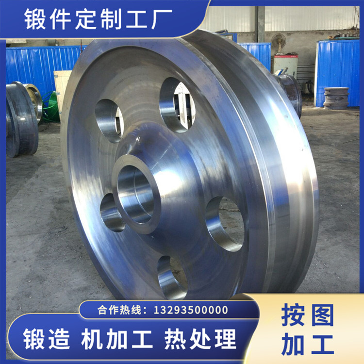 港口岸橋行走機(jī)構(gòu)車(chē)輪鍛件