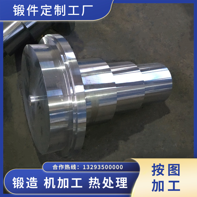 雙法蘭電機(jī)軸鍛件